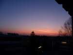Sonnenaufgang in Puchheim.