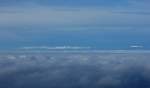 Blick vom Les Pleiades ber das Nebelmeer und den Jura.