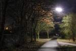 Fugngerweg in Ebern bei Nacht