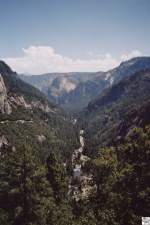 Blick ber den Yosemite Nationalparkes.