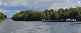 Zusammenflu des Kanaal Biergen – Neerharen mit dem Zuid Willemsvaart Kanaal, dieser fhrt von Maastricht grtenteils durch Belgien bis den Bosch in den Niederlanden.