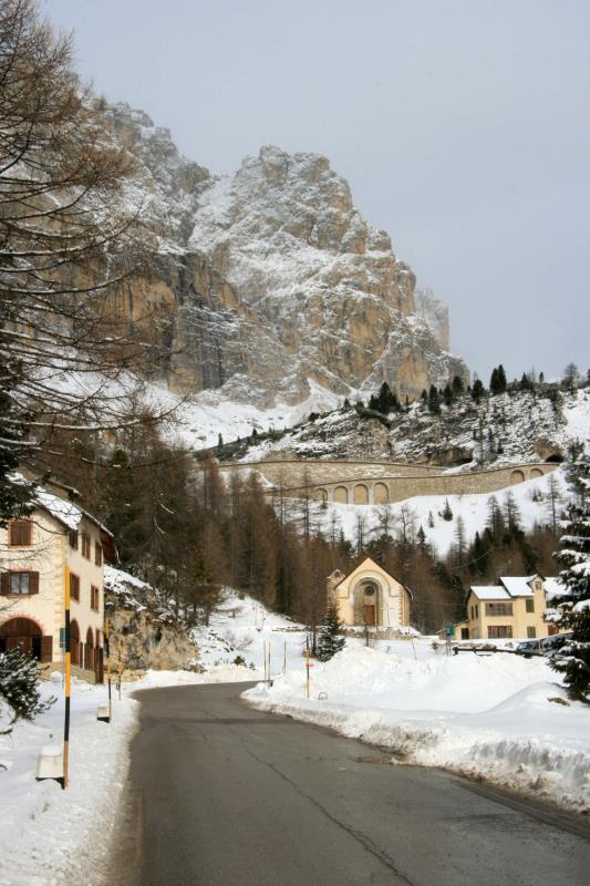 Am Passo Falzarego; 21.01.2012