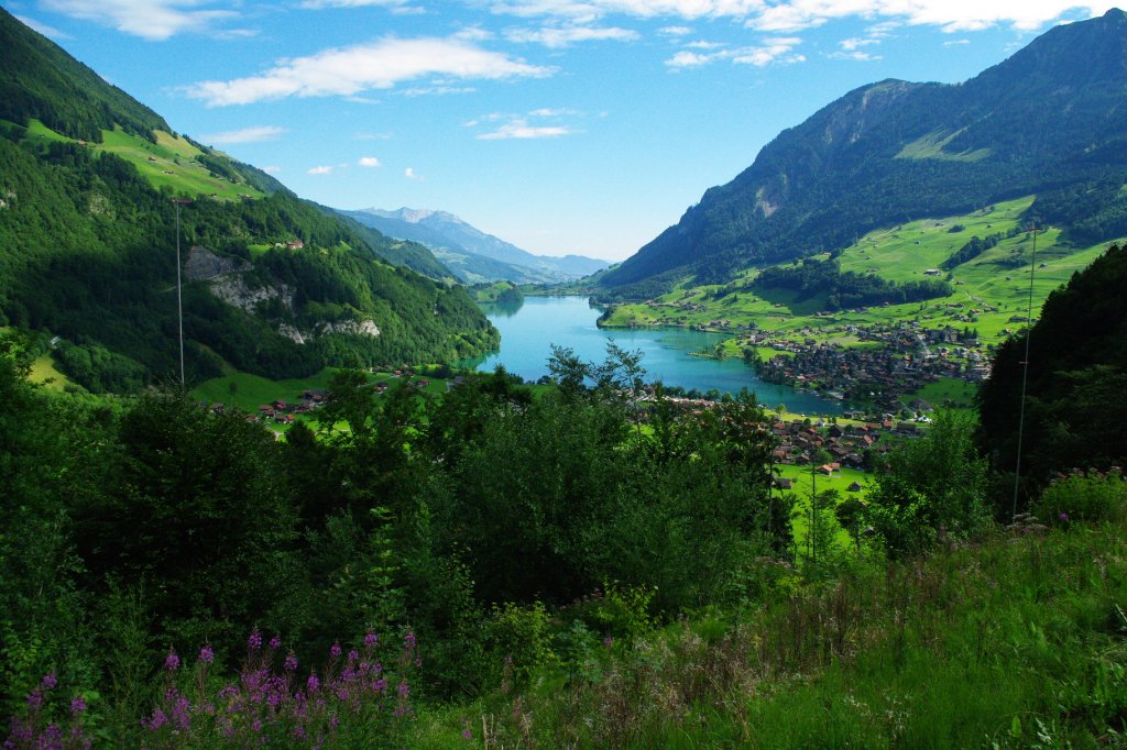 Lungernsee im Kanton Obwalden (01.08.2010)