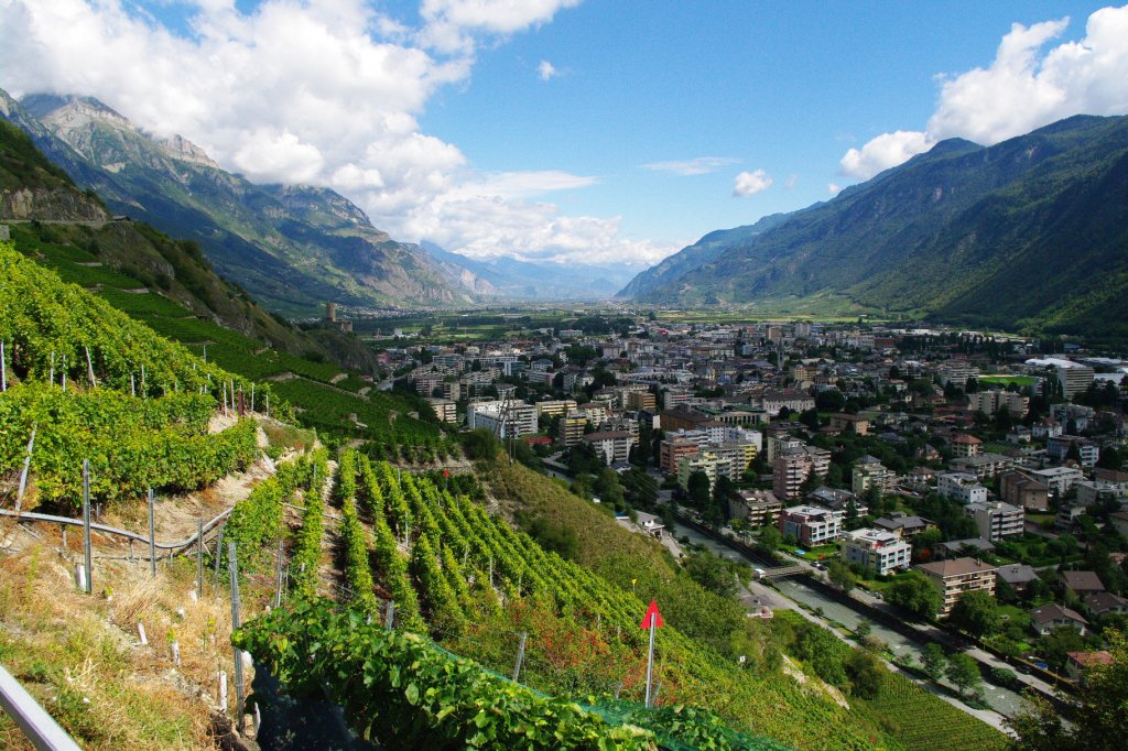 Rhonetal bei Martigny (13.09.2010)