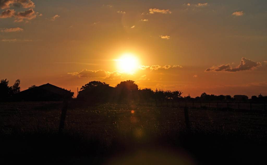 Sonnenuntergang in Euskirchen - 14.05.2011