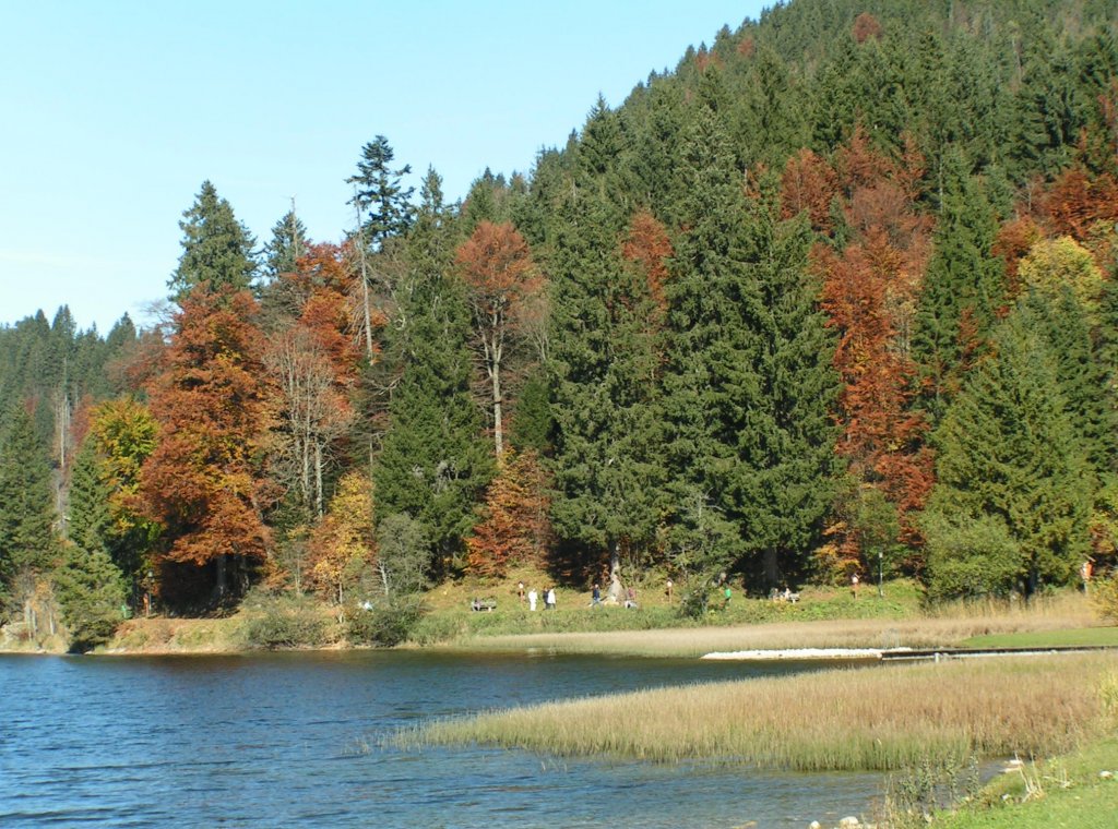 Spitzingsee am 11.10.2010.