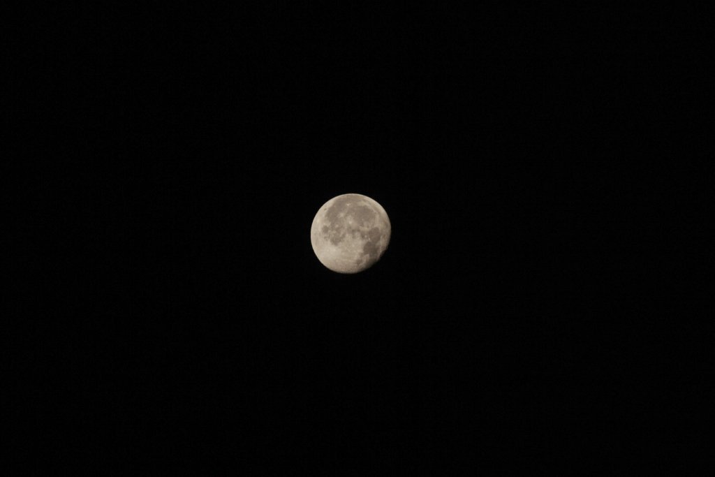 Vollmond am 13.07.2011 in Lehrte.