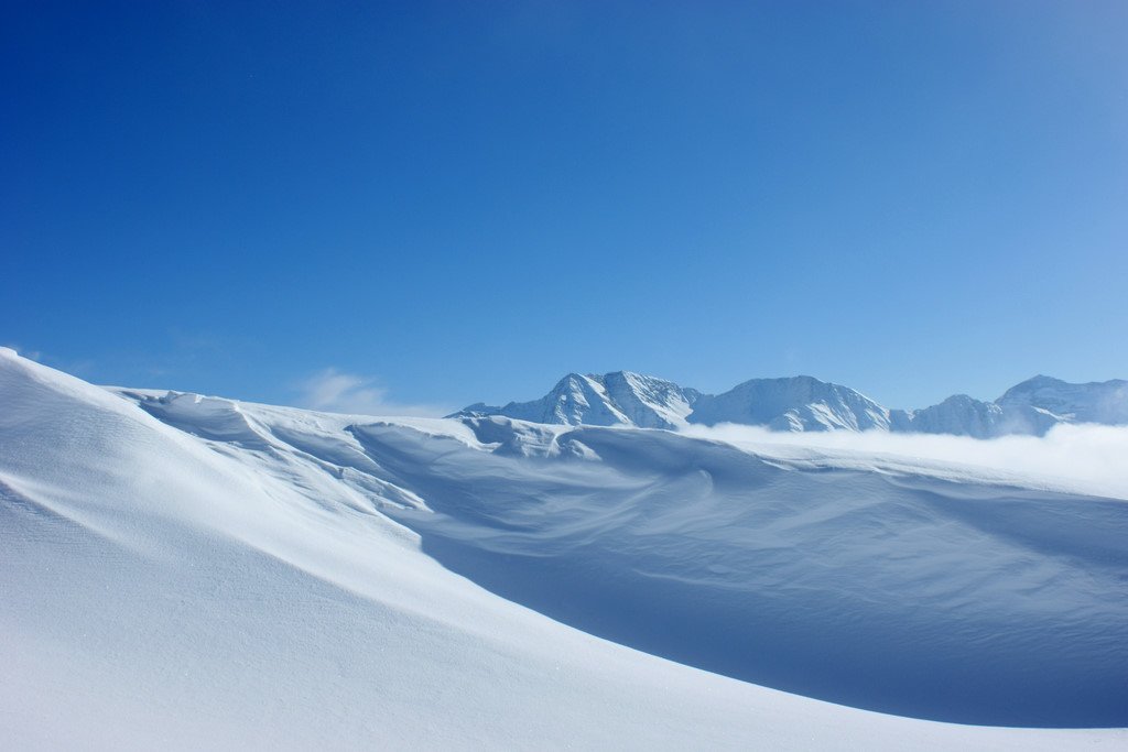 Winterstimmung auf der Riederalp.
(Januar 2009)