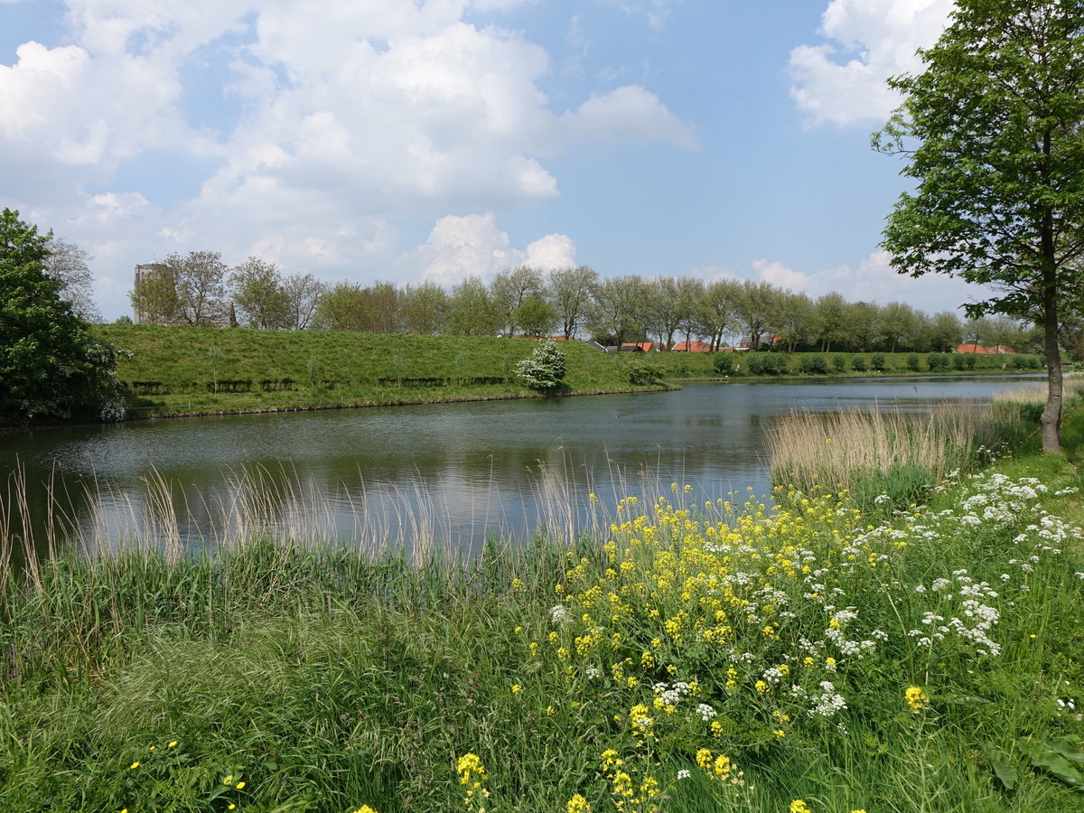 Festungswälle in Brielle (11.05.2016)