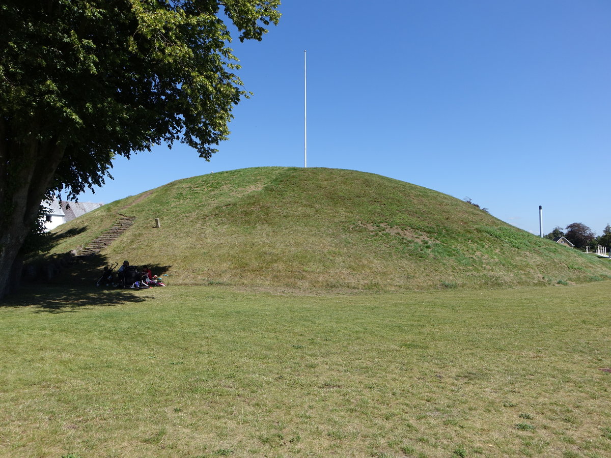 Grabhügel in Jelling, Süddänemark (23.07.2019)