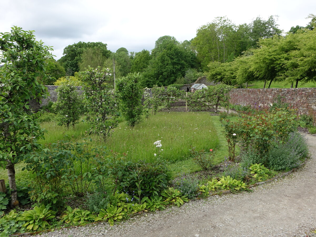 Kitchengarden der Buckland Abbey, West Devon (15.05.2024)