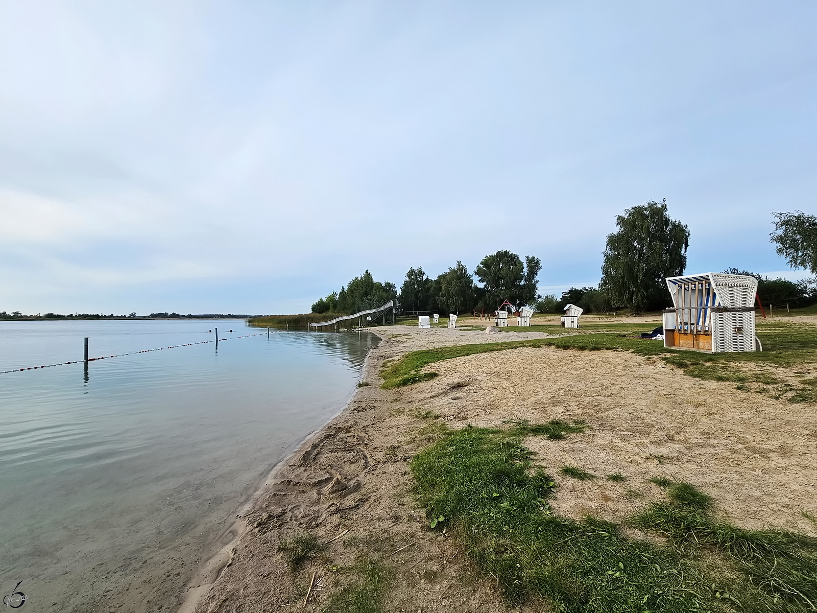 Back to the roots - am Strand des Zarrenthiner Kiessee´s war ich bestimmt schon 30 Jahre nicht mehr. (Jarmen, September 2024)