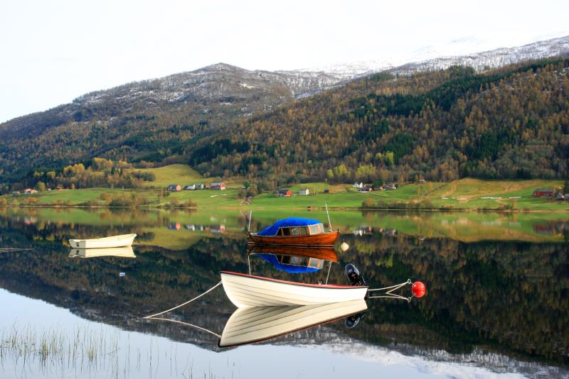 Am Oppheimsvatnet; 09.10.2009