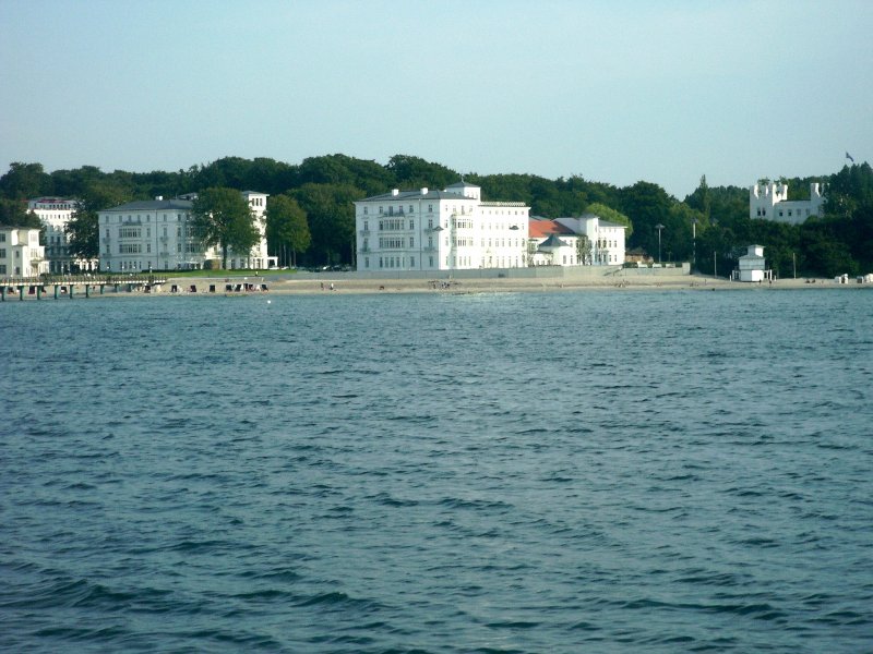 Blick von der Ostsee auf Heiligendamm
2003