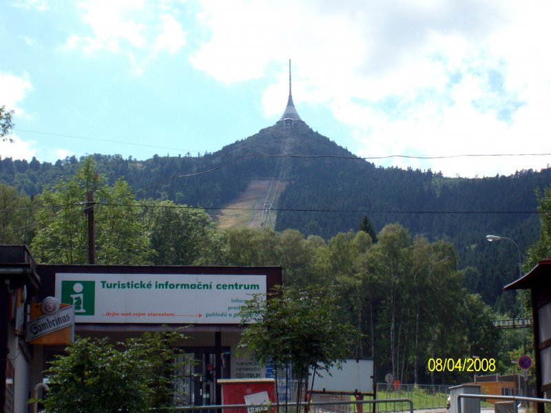 Der Jested(Jesken) bei Liberec.