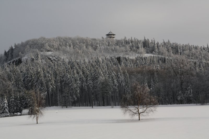 Der Scheibenberg am 19.02.09.