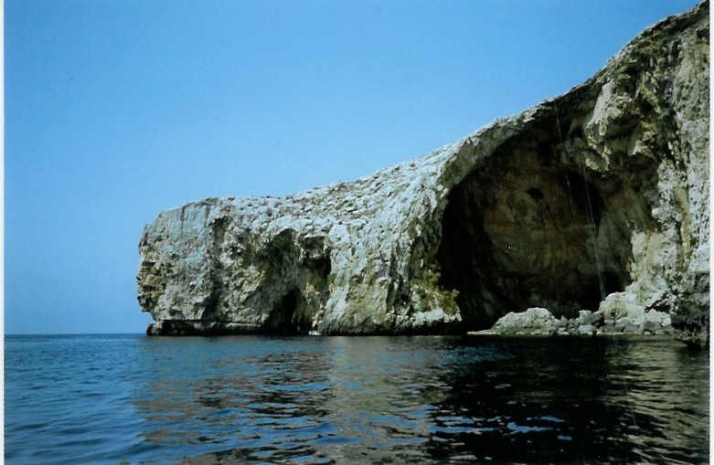 Die Felsen bei Malta