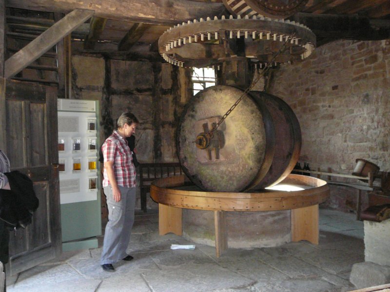 eine lmhle im Freilandmuseum Fladungen