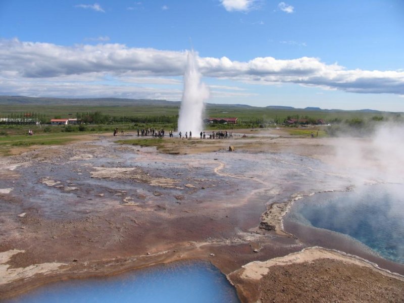 Geysir am 9-7-2006.