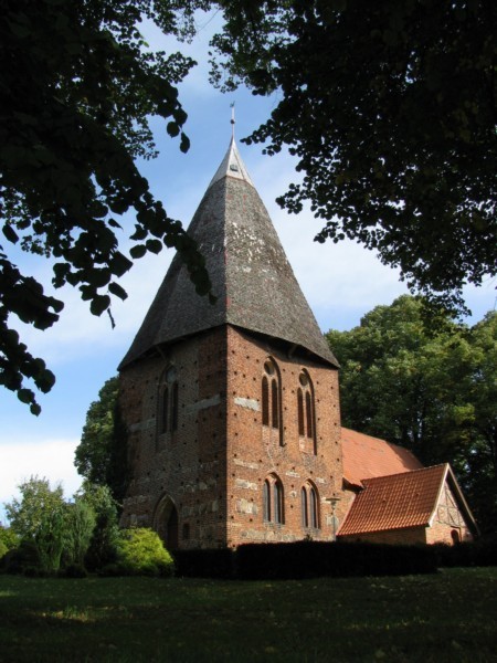 Kirche zu Brzow, 05.09.2008