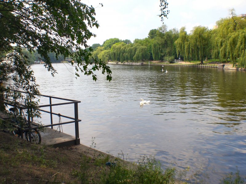 Landwehrkanal in Berlin, Sommer 2007