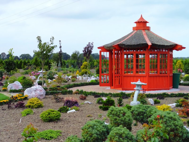 Neu Angelegter Bereich Im Botanischen Garten Christiansberg