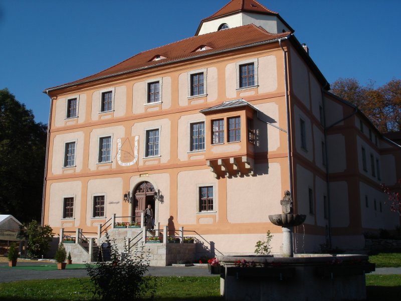 neu renoviertes Schloss Schoenberg/Vogtland