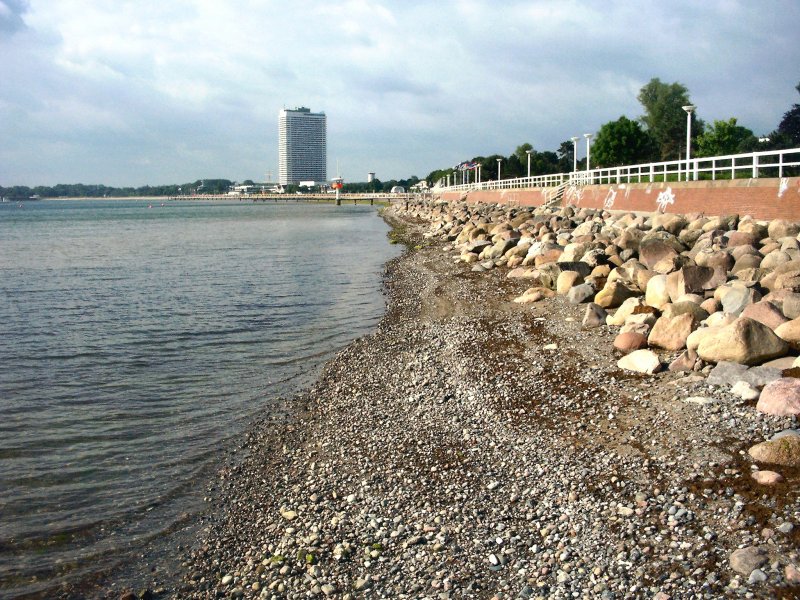 Ostseestrand Lbeck-Travemnde, Sommer 2005