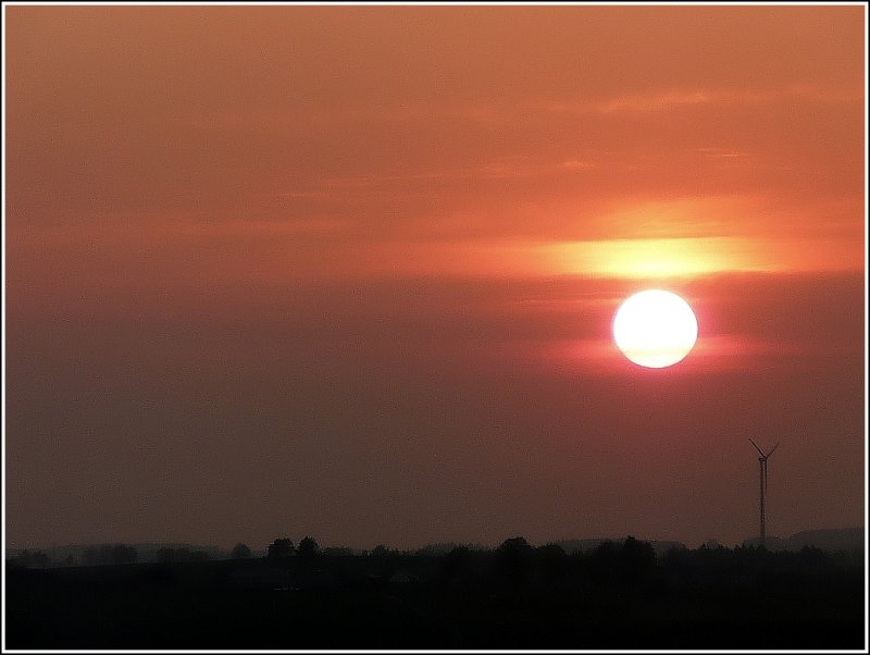 Sonnenuntergang am 21.04.09. (Jeanny)