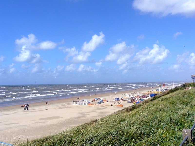 Strand in Zandvoort 10-08-2008.