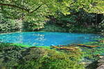 Blautopf in Blaubeuren am 19. Juli 2024.