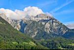 2522 Meter misst der Hohe Göll, der an der Grenze zwischen Deutschland und Österreich liegt und von Berchtesgaden aus beobachtet werden kann.