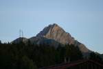 Das Nebelhorn am Abend.