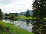 Partie bei Fischen am Abend (Oberallgäu - August 2010)