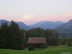 Abendstimmung im Oberallgäu oberhalb von Sonthofen (Sommer 2009)