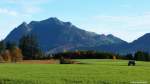 Grünten - der Wächter des Allgäus bei Burgberg (Landkreis Oberallgäu, Bayern, Oktober 2013)