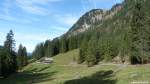 Gerstruben-Alpe im Dietersbachtal (Landkreis Oberallgäu, Bayern, Oktober 2013)