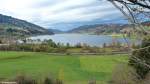 Der Alpsee bei Immenstadt-Brühl (Landkreis Oberallgäu, Bayern, Oktober 2013)