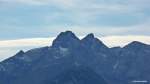 Leicht gezuckerte Bergspitzen vom Allgäuer Hauptkamm (Oktober 2013)