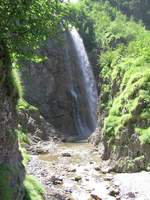 Der Suibenfall im hinteren Oytal auf dem Weg zur Käseralpe (Landkreis Oberallgäu - Juli 2006)