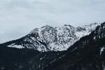 Blick in die Berge (vermutlich Roter Stein) hinter Pfronten-Steinach.