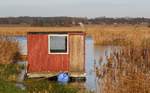 an der Peene - dem Amazonas des Nordens - 03.12.2016, Anklam, Arado-Kanal