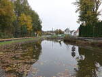 Dorfteich in Hopfgarten in der Schloßstraße (02.11.2024)