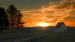 Sonnenuntergang/Abendstimmung bei Bad Münstereifel - 30.11.2024