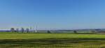 Blick von der Straße zwischen Derenbach und der Féitsch in Richtung belgisches Grenzgebiet. 31.10.2024