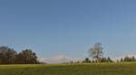 Blick nahe Alscheid in Richtung Norden, herrlich blauer Himmel, im Gegenteil der Blick in den Süden.