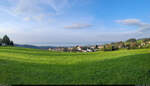 Bodensee-Ausblick in der Gemeinde Heiden (CH).