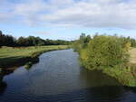 River Great Ouse bei Tyringham, Grafschaft Buckinghamshire (11.09.2024)